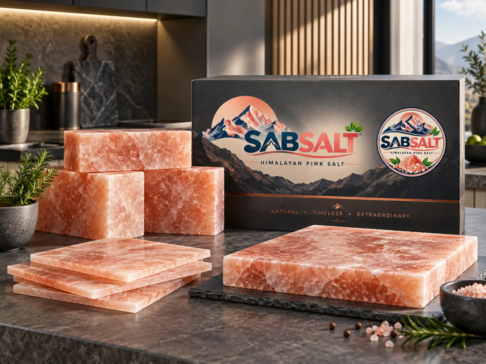 Bricks, Tiles & Cooking Blocks in SABSALT branded presentation